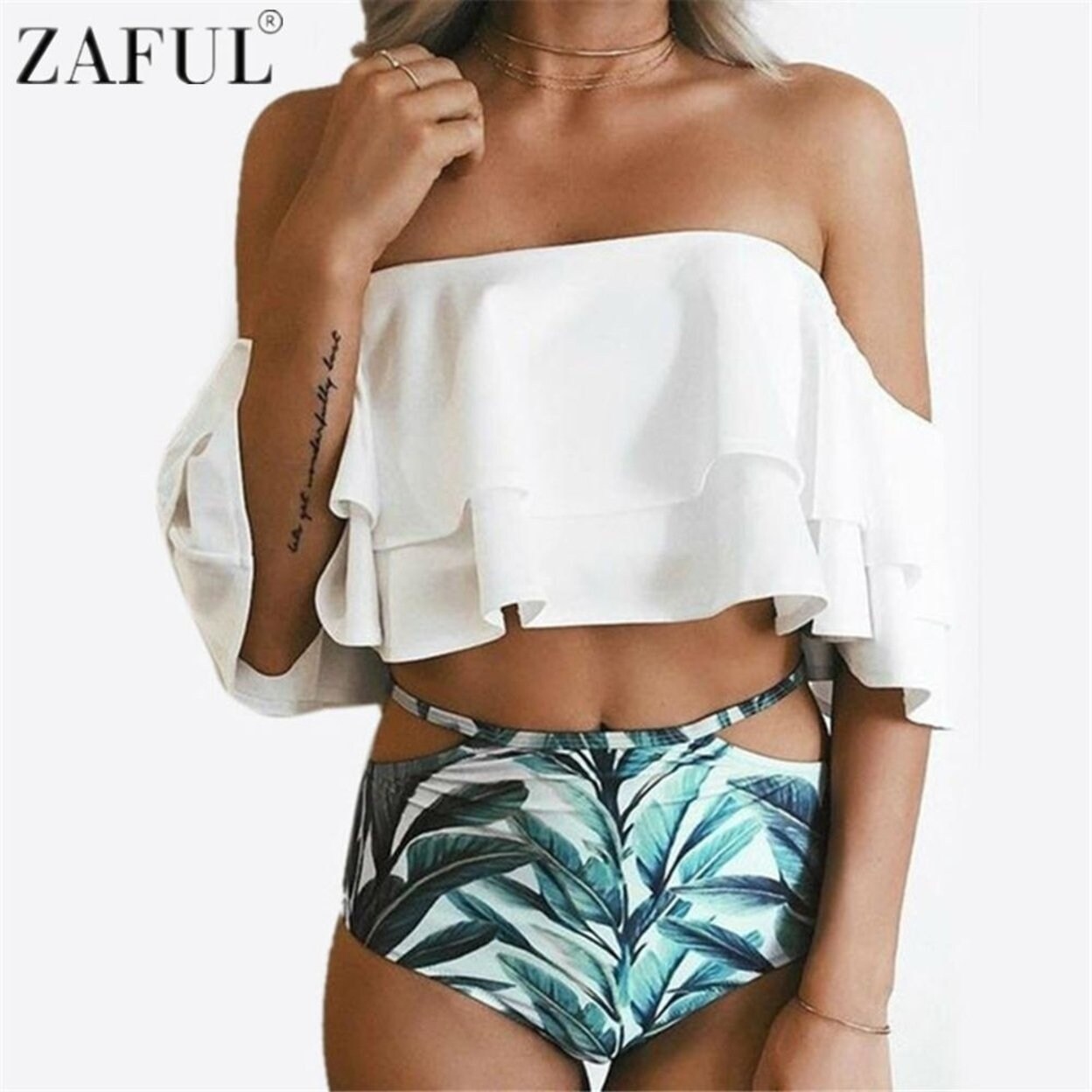 zaful plus size bathing suits