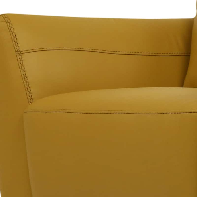 Francine Flared Armrest Accent Chair with Block Leg