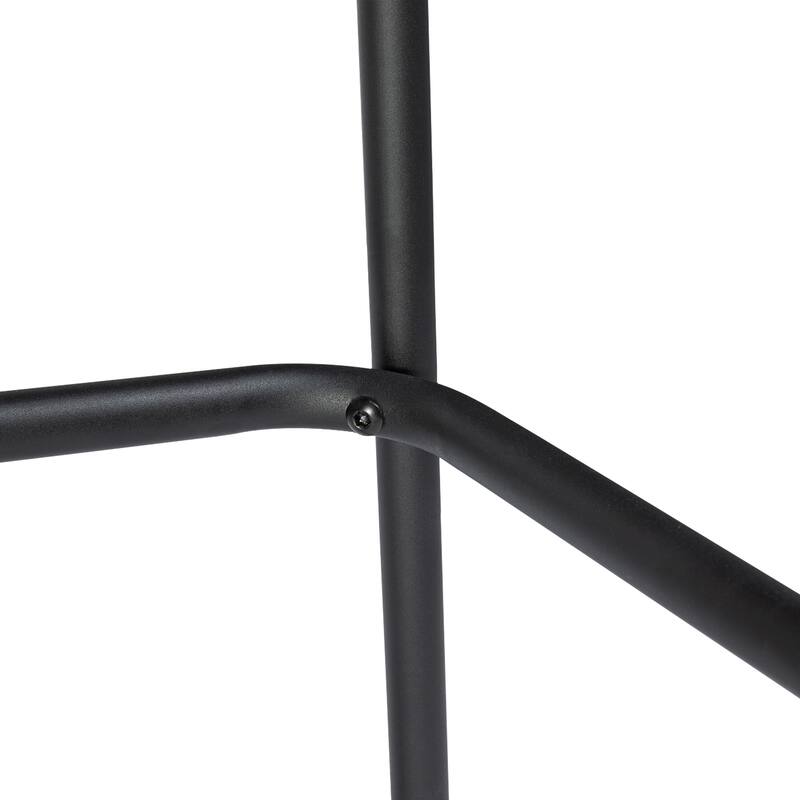 Glitzhome Small Space Set of 3 Swivel High Bar Stool Kitchen Chairs & Square Wood Top Pub Table