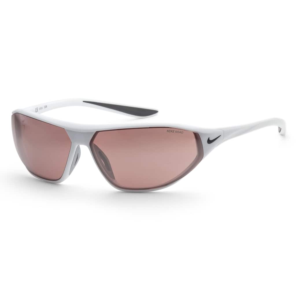 Nike Men's 65mm White Sunglasses