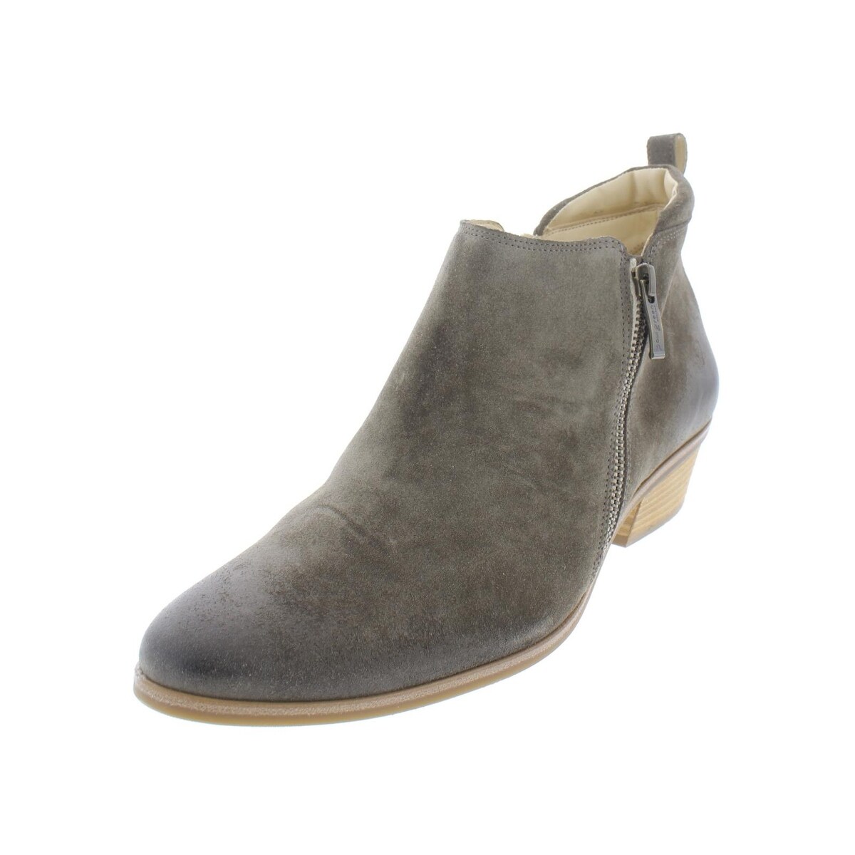 paul green black suede booties