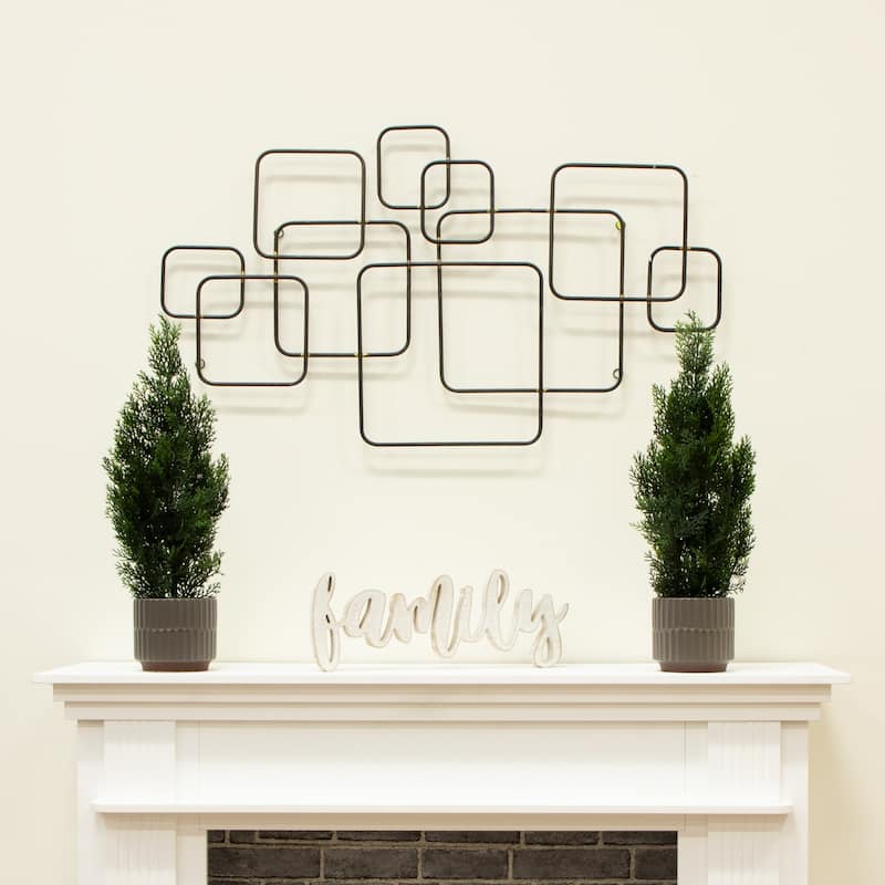 2ft. Artificial Cedar Pine Tree UV Resistant (Indoor/Outdoor) - Set of 2 Petite Holiday X-Mas Accents