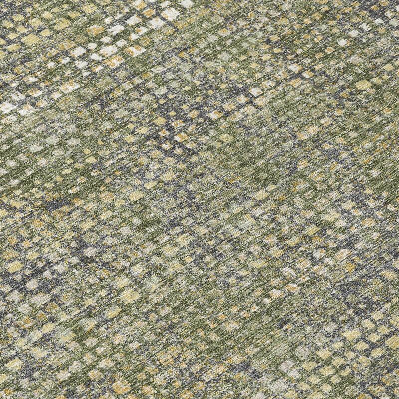 Machine Washable Indoor/ Outdoor Casual Kersey Chantille Rug