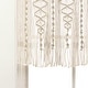 preview thumbnail 25 of 41, Lush Decor Boho Macrame Textured Cotton Valance/Kitchen Curtain/Wall Decor