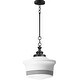 preview thumbnail 2 of 3, Maxim 21534WT Eureka 14" Wide 1 Light Pendant
