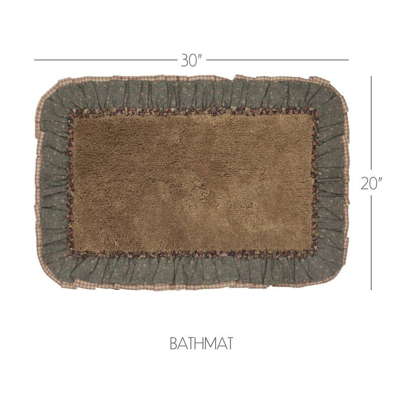 Crosswoods Bathmat 20x30