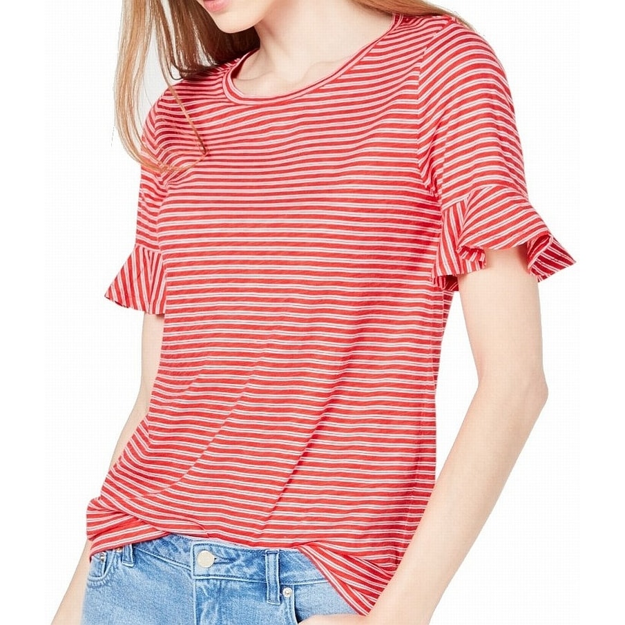 michael kors t shirt womens red