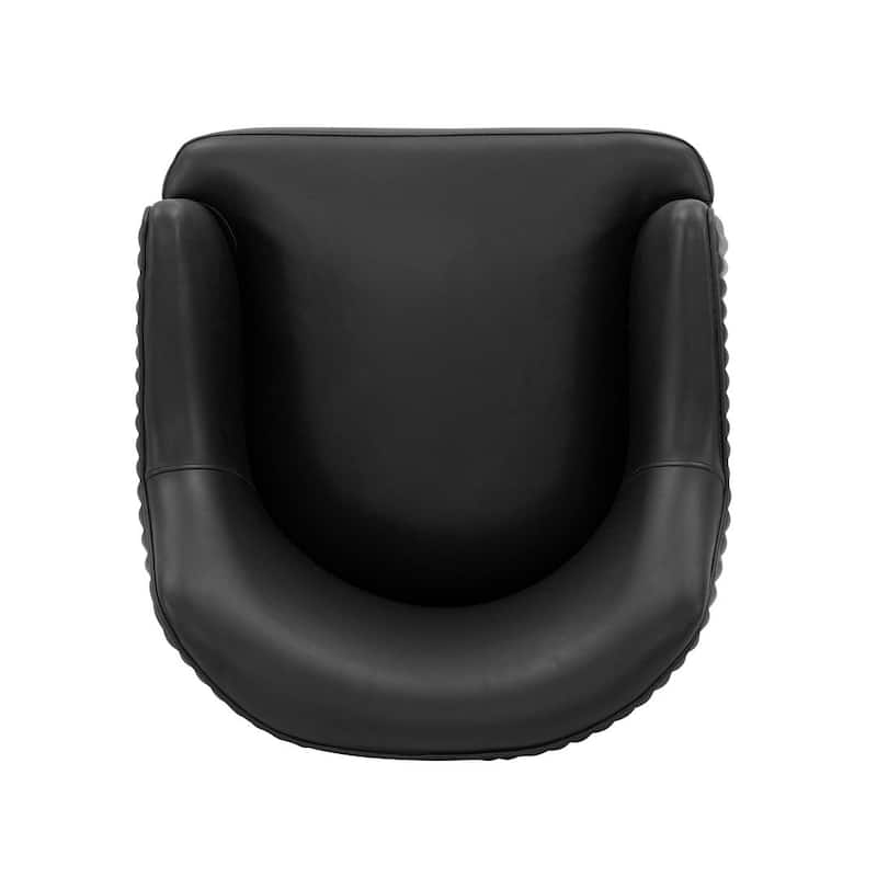 Manhattan Comfort Modern Edra Leatherette Dining Armchair