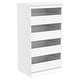 preview thumbnail 15 of 35, ClosetMaid Modular Storage 4-Drawer Unit White