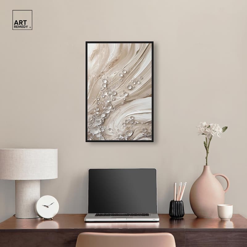 Viscous Veils III Canvas by Art Remedy