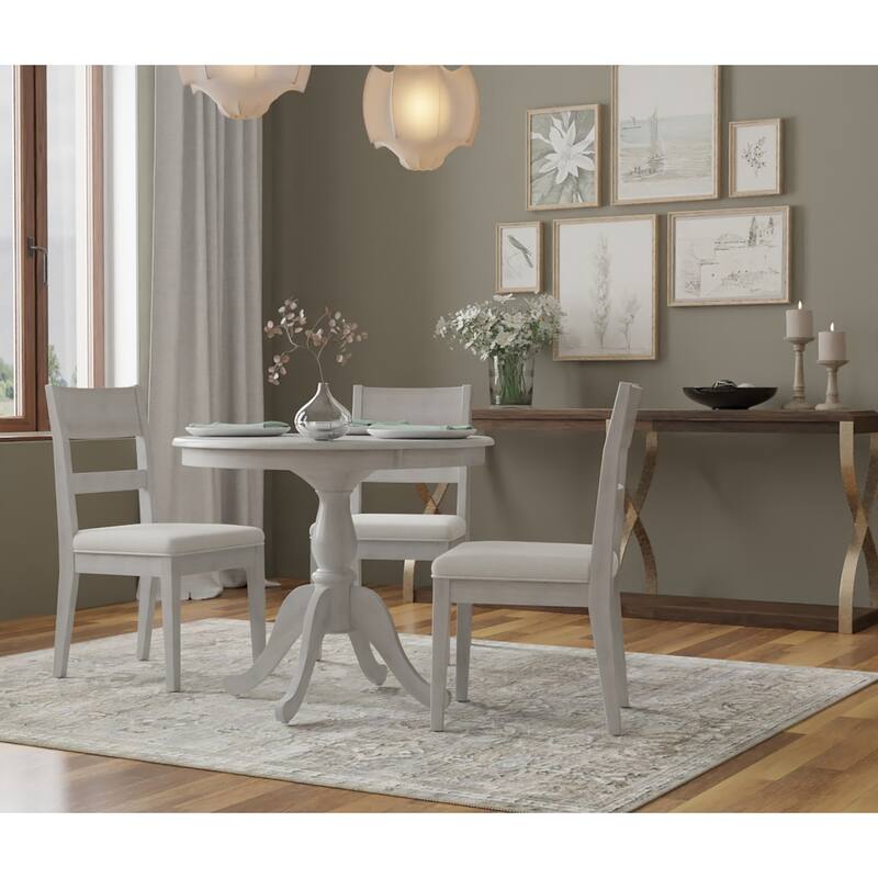Carolina Living Fairview 36" Round Pedestal Dining Table