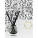 preview thumbnail 6 of 7, Grey Tinted Glass Reed Diffuser Zen Tea Scent