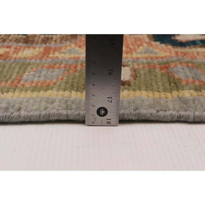 ECARPETGALLERY Hand-knotted Jules Serapi Grey Wool Rug - 8'9 x 11'11