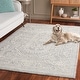 preview thumbnail 24 of 31, SAFAVIEH Handmade Ebony Gilia Modern Wool Rug 6' Round - Ivory/Grey - Round