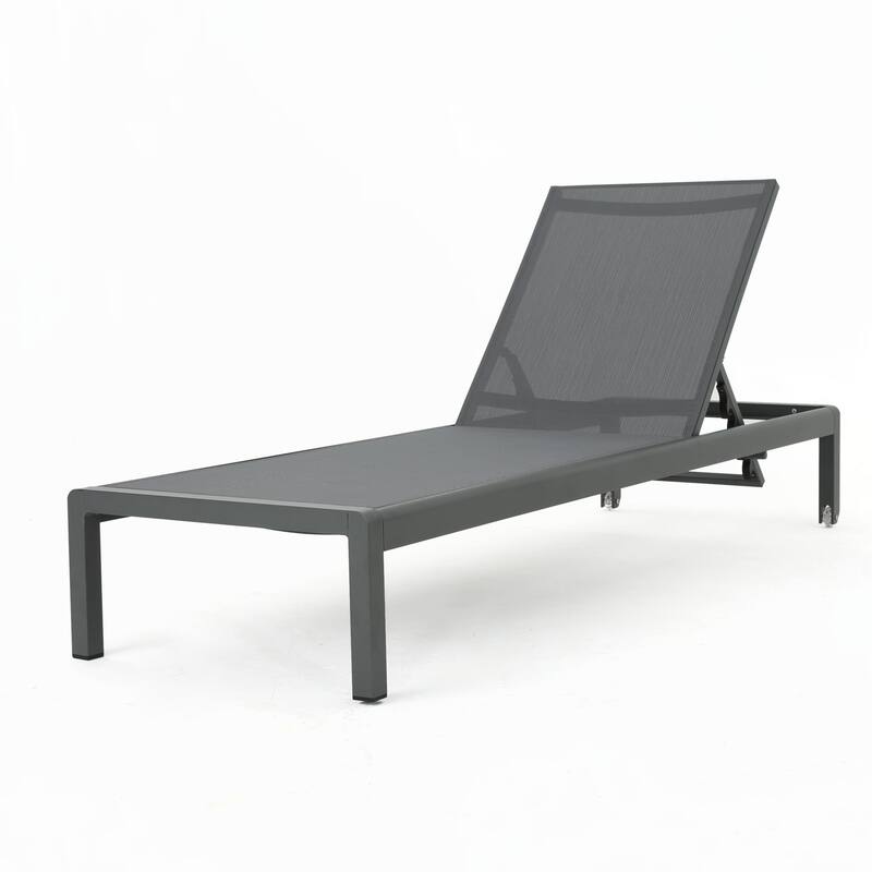 Outdoor CAPE CORAL KD CHAISE LOUNGE GREY