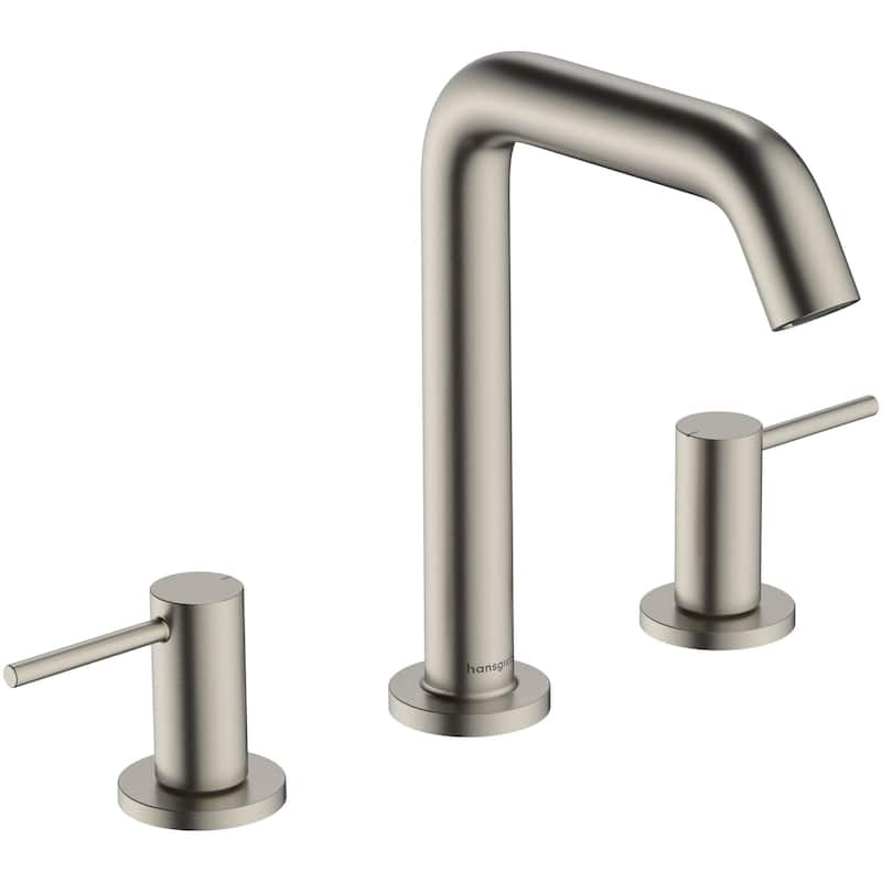 Hansgrohe 73332 Tecturis S 1.2 GPM Widespread Bathroom Faucet - Brushed Nickel