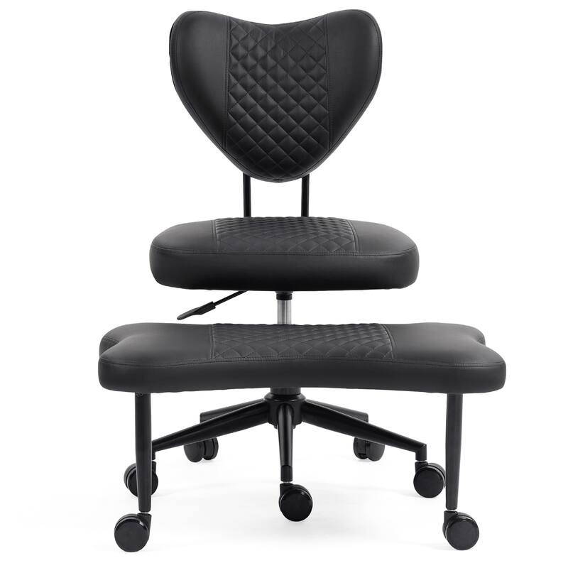 Meditation Chair, An Ergonomic Cross-Legged Seating Chair With Lumbar Support And A Height-Adjustable Seat Cushion