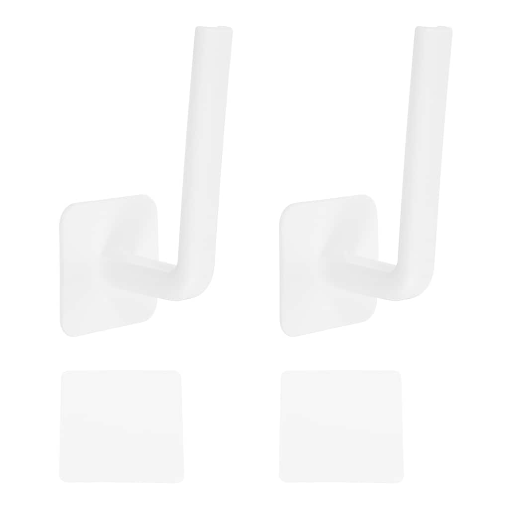 2 Pcs Hat Racks for Baseball Caps, Plastic Adhesive Hat Hooks Hat Hangers