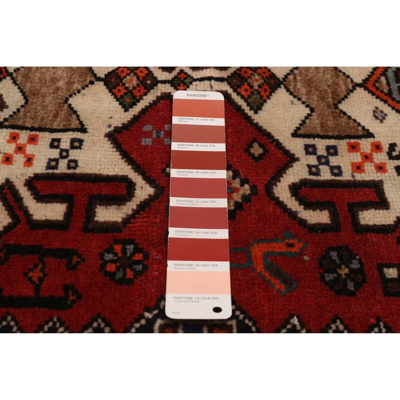 ECARPETGALLERY Hand-knotted Anadol Red Wool Rug - 3'0 x 9'10