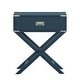 preview thumbnail 20 of 21, Kenton II X Base Wood Accent Campaign Table iNSPIRE Q Modern