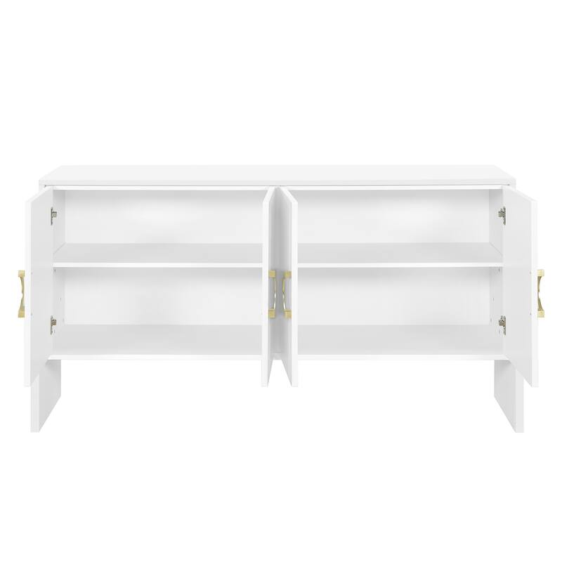 33.80 in. H Storage Cabinet with Adjustable Shelves