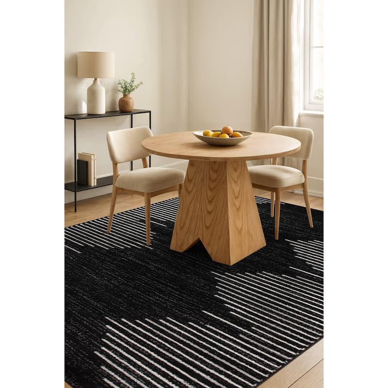 Bohemian Stripe Area Rug