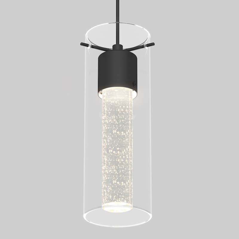 Artika Essence 1-Light LED Pendant, Black