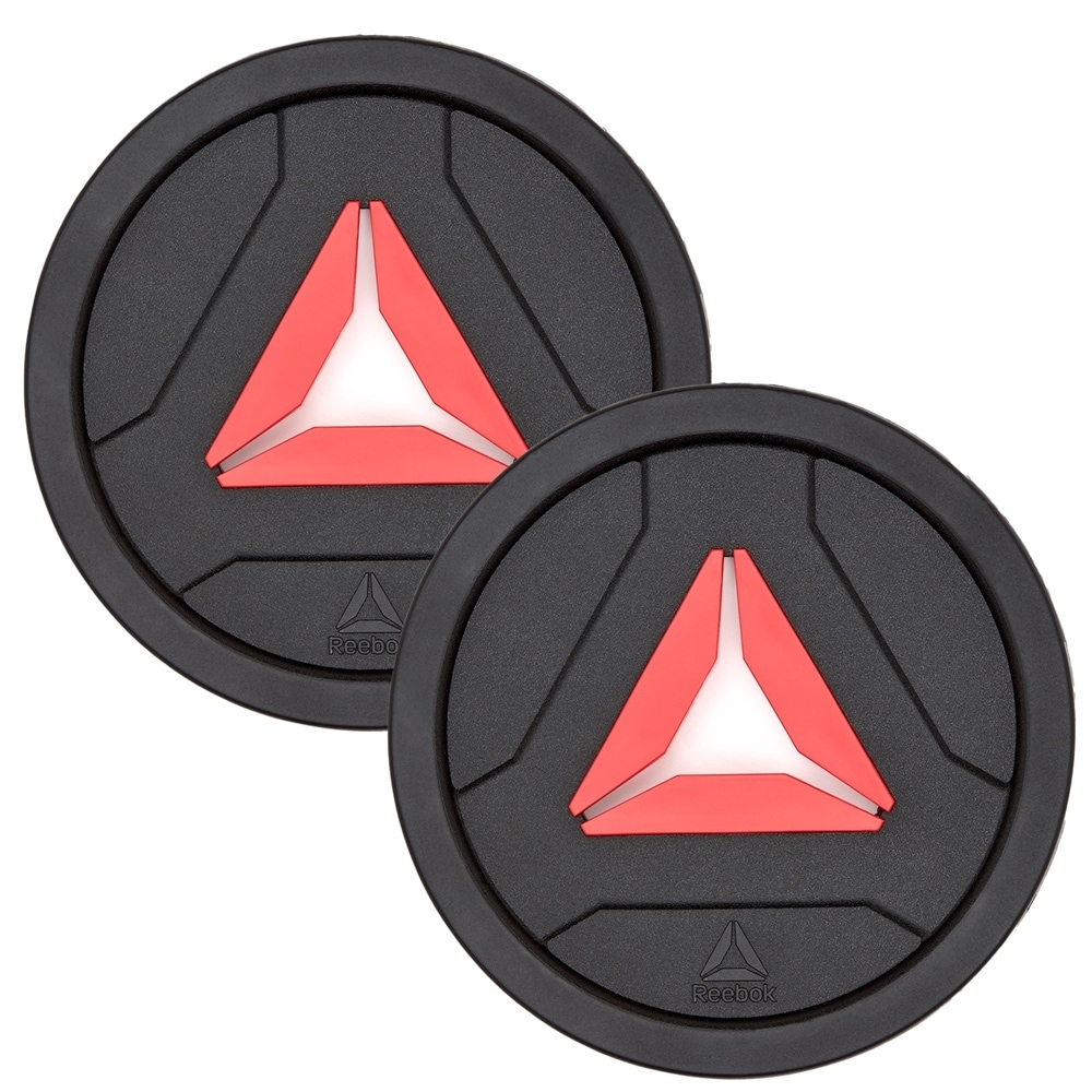 Reebok Pump Set, Studio Weight Plates 25mm Diameter for Pump Bar- 2 Plate Set - 1.25Kg / 2.75lb - Medium
