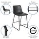 preview thumbnail 20 of 39, Upholstered Counter Height Modern Dining Stools (Set of 2)