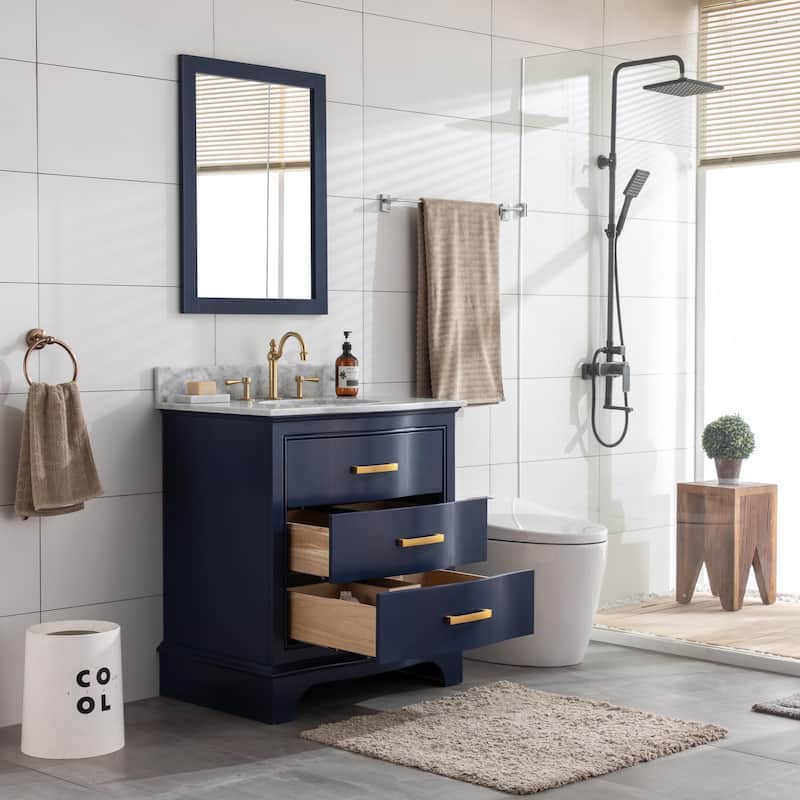 Sudio Design Monroe 30" Bathroom Vanity - 30" Single Sink