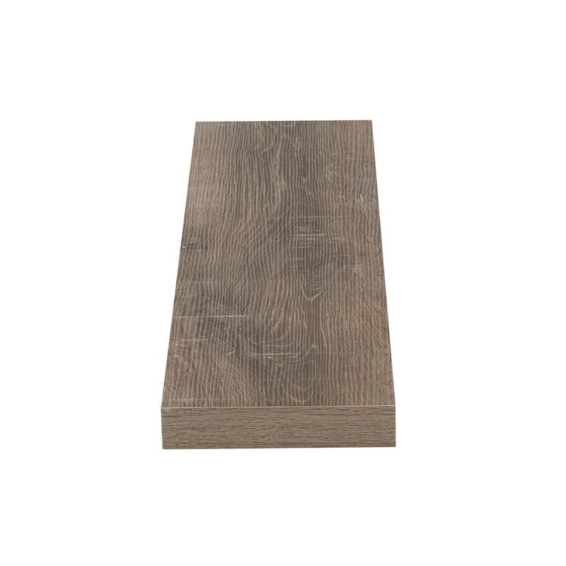 Household Essentials Ashwood Floating Shelf for Wall - 7.5"L x 32.0"W x 1.5"H