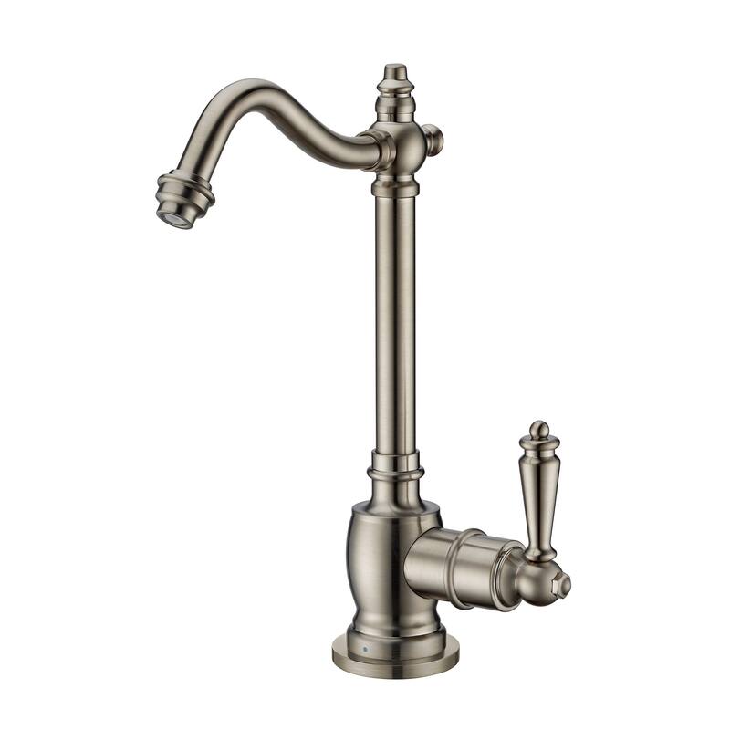 Whitehaus Collection Cold Water Point of Use Faucet - Brushed Nickel