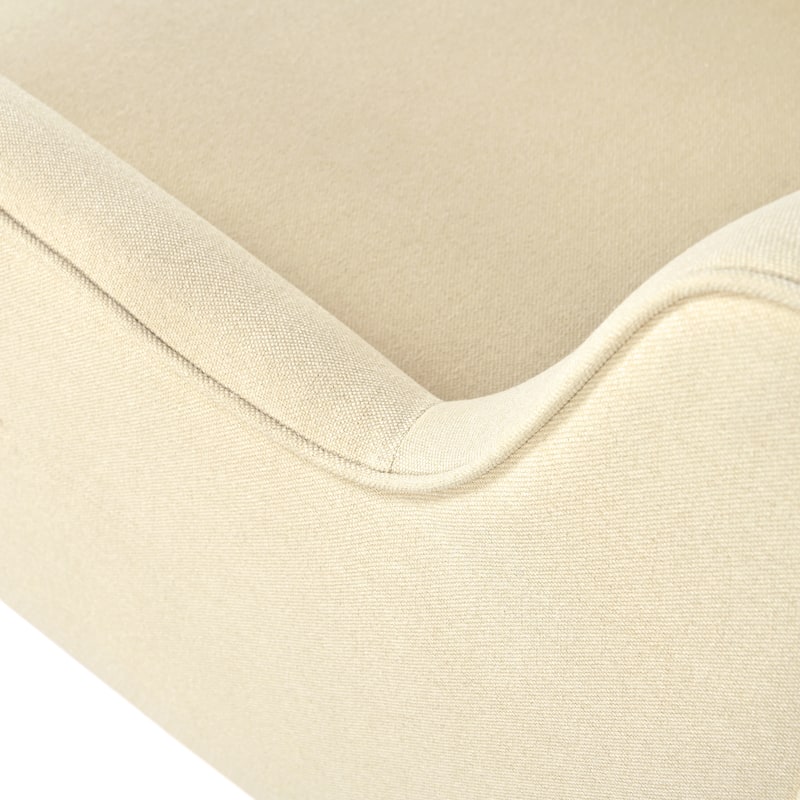 Modern Armchair,Tufted Accent Chair with Wood Legs,Comfortable Polyester Upholstery,Button-Tufted Back & Tapered Design