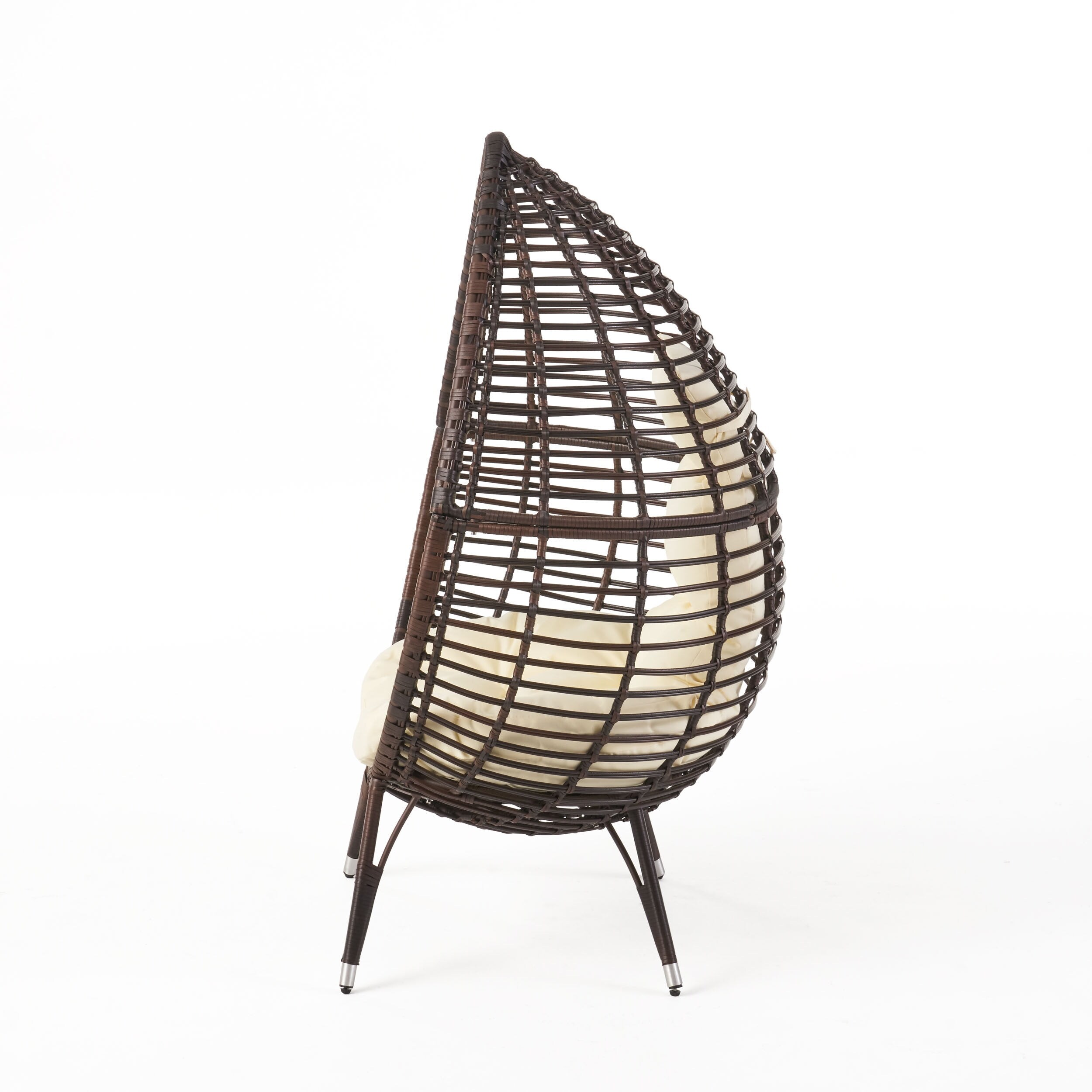 Cutter Teardrop Wicker Lounge Chair by Christopher Knight Home Bed Bath Beyond 10170613