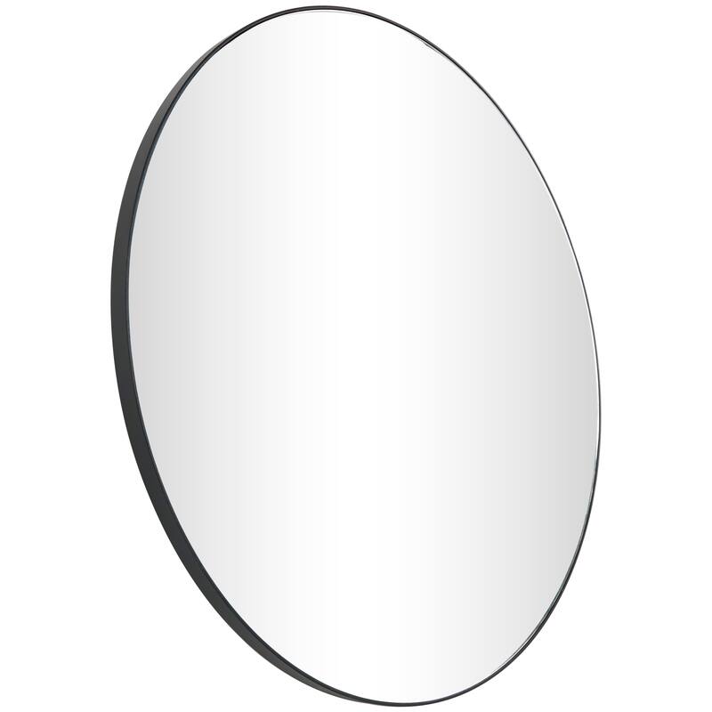 Multiple Frame Finishes / Sizes Modern Contemporary Round Wall Mirrors
