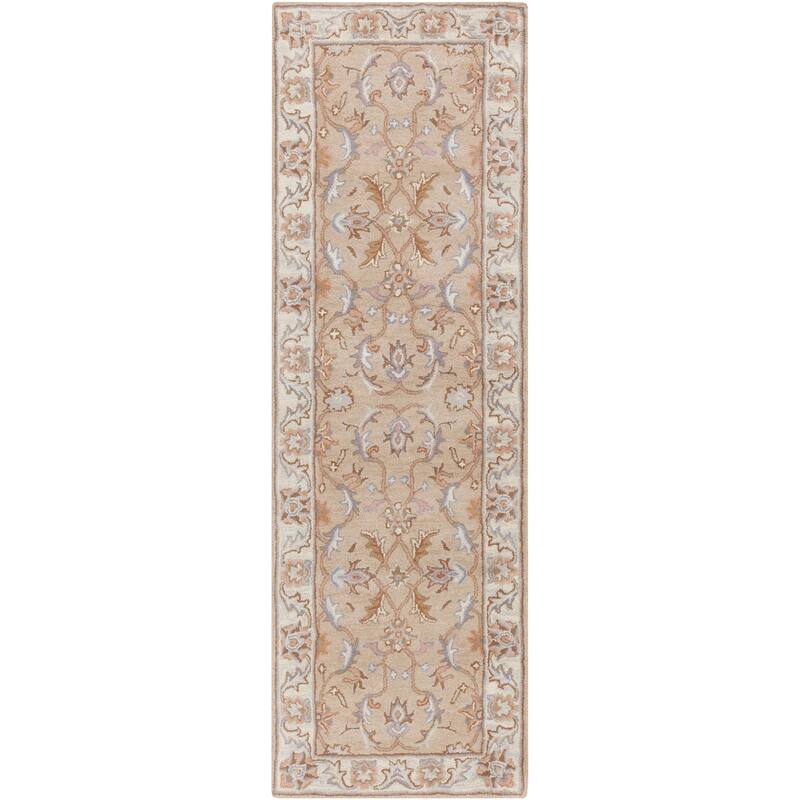 Artistic Weavers Coliseum Hand Tufted Traditional Border Wool Area Rug
