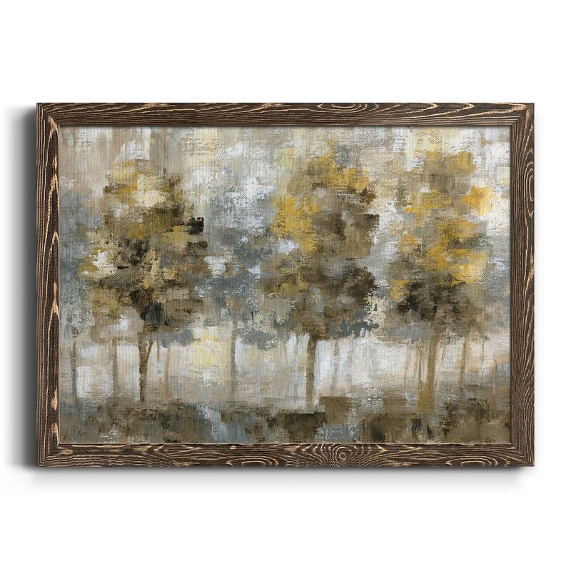 Linen Trees-Premium Framed Canvas - Ready to Hang