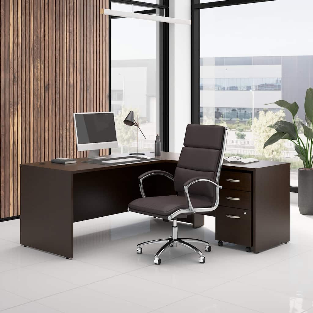 Series C 72W L Shaped Desk with Drawers by Bush Business Furniture