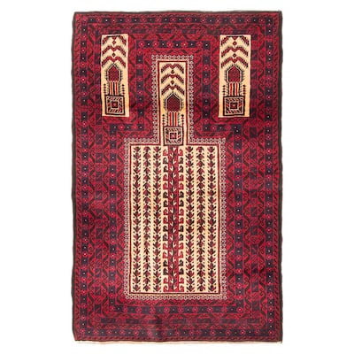 Teimani Brown Rug 2'11" x 4'7" - 2'11 x 4'7