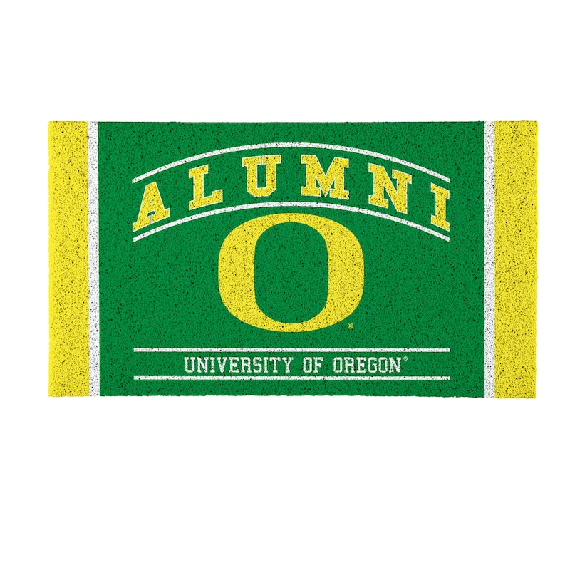 28 in. x 16 in. University of Oregon Alumni Full Color PVC Door Mat