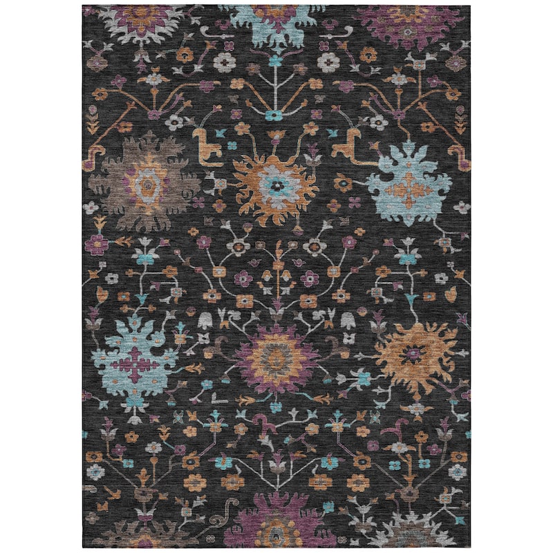 Machine Washable Indoor/ Outdoor Global Dillon Chantille Rug