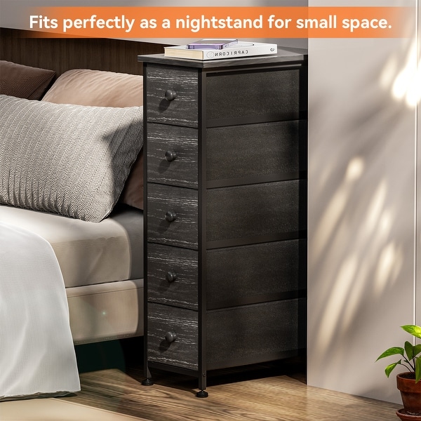 Black narrow drawers hotsell