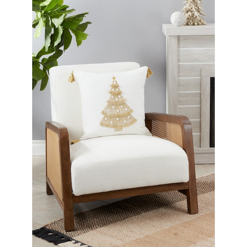 Christmas Tree Throw Pillow