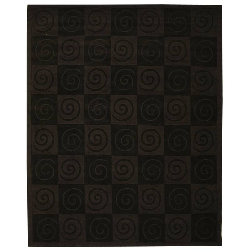 SAFAVIEH Handmade Impressions Techiya Modern Wool Rug - 9' x 12' - Assorted