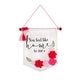 preview thumbnail 2 of 2, National Tree Company 18 in. Flowered Valentines Banner