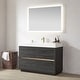 preview thumbnail 79 of 84, Huesca Bath Vanity with Composite Integral Sink Top and Mirror