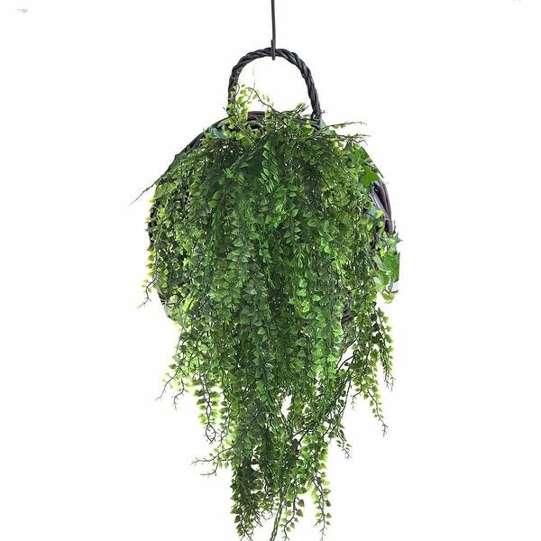 Shop Bird Fiy Artificial Plants Fake Hanging Vine Plastic Leaves