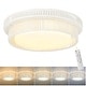 preview thumbnail 15 of 18, 36W 18'' Dimmable Boho Ceiling Light White