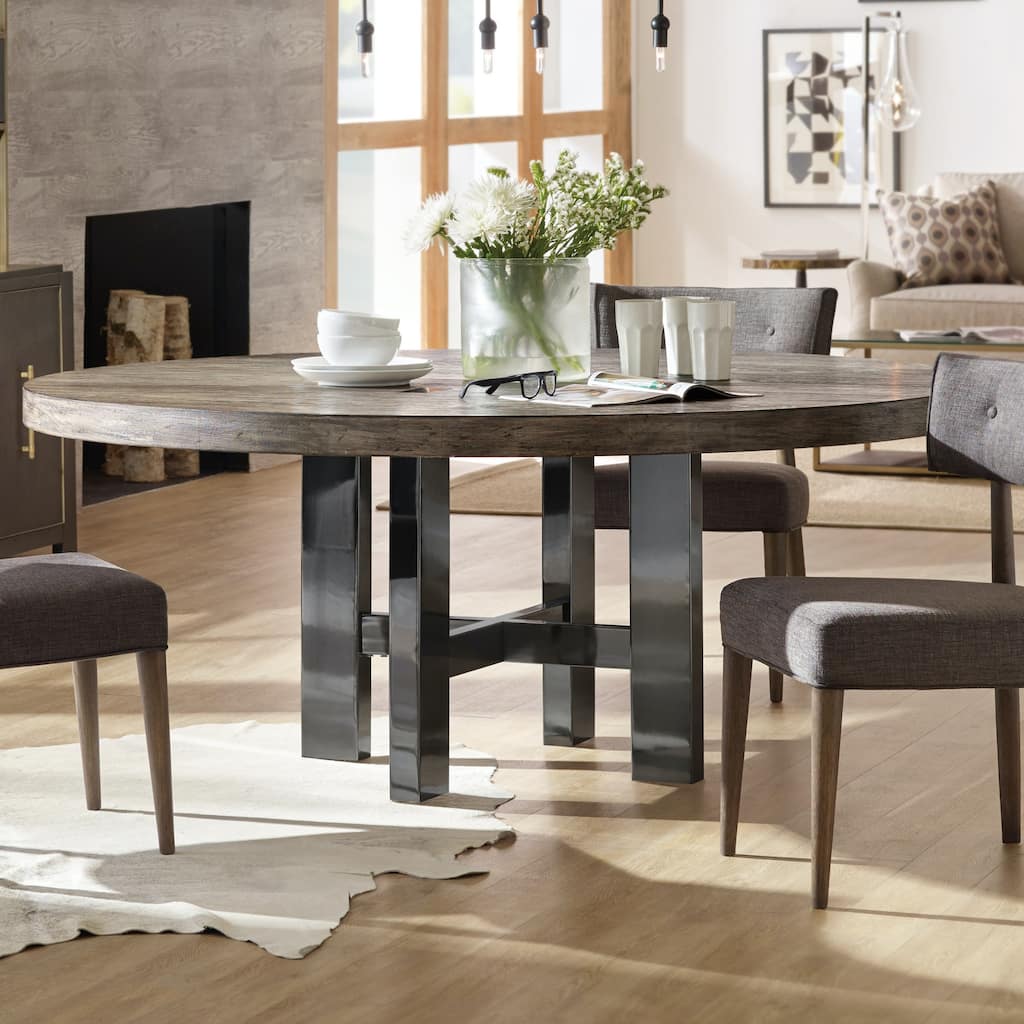 Hooker Furniture Curata 72" Round Urban Modern Dining Table Comedor