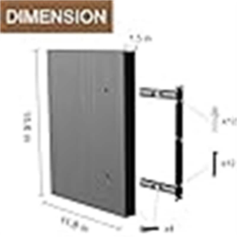 Floating Shelves for Wall - 11.8"D x 15.6"W x 1.5"H